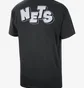 Футболка мужская Nike T-Shirt Nba Courtside Max90 Brooklyn Nets City Edition 2023/24 Black FN1996-010
