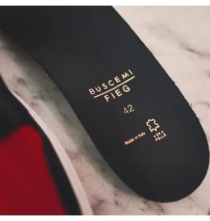 Кроссовки женские Buscemi X Ronnie Fieg Black/Red Bs1110Fsp15-Red/Blk