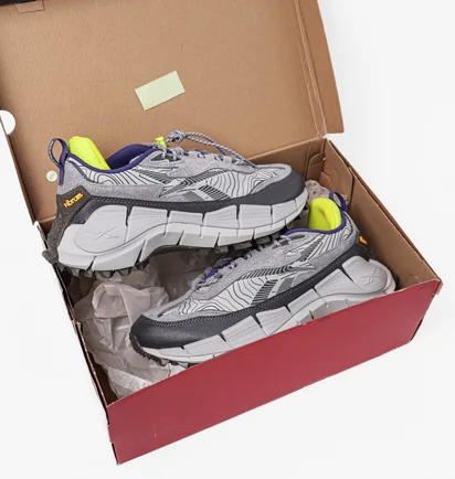Кроссовки унисекс Reebok Zig Kinetica 2.5 Edge Grey Gx6832