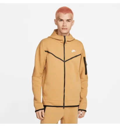 Толстовка чоловіча Nike Sportswear Tech Fleece Orange Cu4489-722