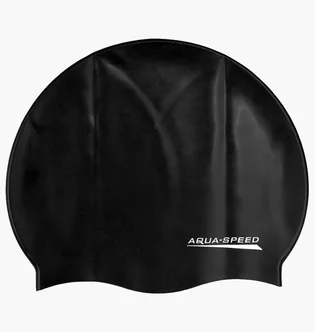 Шапочка для плавания Aqua speed Mono 6192 Black 111-07