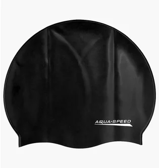 Шапочка для плавання Aqua speed Mono 6192 Black 111-07