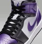Кроссовки женские Air Jordan 1 Mid Se Violet/White HJ5911-105