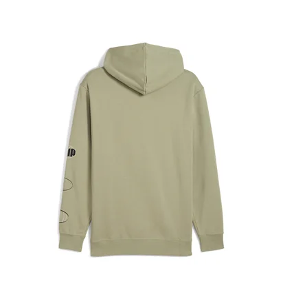 Худи мужское Puma Ess Logo Lab Execution Olive 688180-82