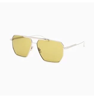 Солнцезащитные очки BOTTEGA VENETA Yellow/Metallic BV1012S-007-60