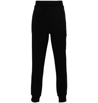 Штани чоловічі C.P. Company Diagonal Raised Cargo Sweatpants Black 17CMSP017A-005086W-999