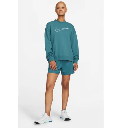 Шорты женские Nike Attack Df Mr 5In Short Turquoise DX6024-440