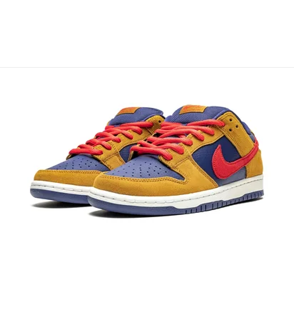 Кроссовки унисекс Nike Sb Dunk Low Pro Blue/Yellow BQ6817-700
