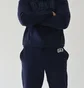 Штани чоловічі Gap Logo Fleece Pants Tapestry Navy 221236051