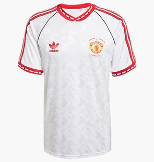 Футболка чоловіча Adidas Manchester United 91 White JF0376