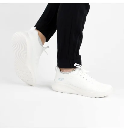 Кроссовки женские Skechers Bobs Squad Tough White 117209-OFWT