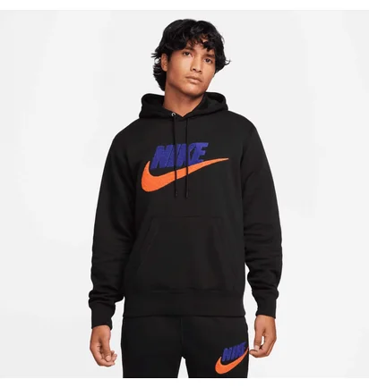 Худи мужское Nike Club Fleece Black FN3104-010