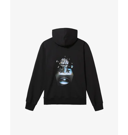 Худи мужское AUSTRALIAN Punch Hoodie Fleece Black HCUFE0062-003