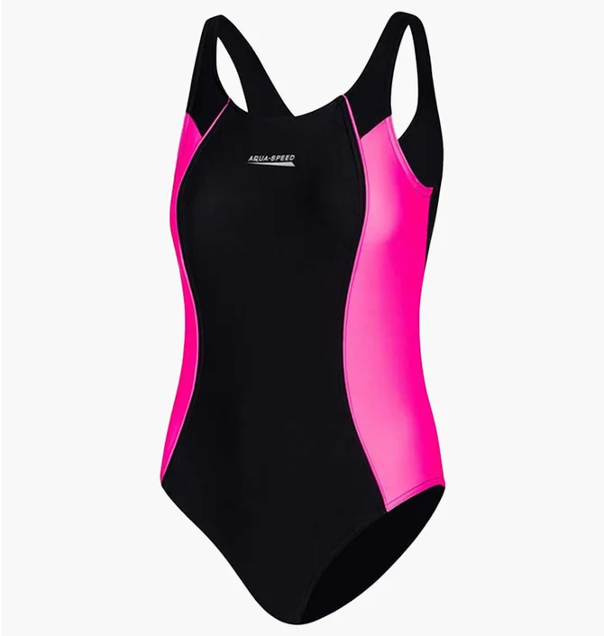 Купальник дитячий Aqua Speed Luna Black/Pink 309-19