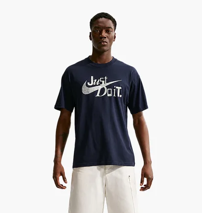 Футболка чоловіча Nike U Nsw Tee Lse Jdi Blue IH1375-451
