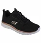 Кросівки жіночі Skechers Connected Black 12615-BKGD