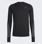 Лонгслив мужской Adidas Run Icon Full Reflective 3-Stripes Long Sleeve Tee Black HB7434