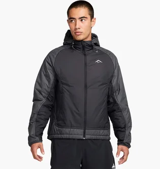 Куртка мужская Nike Trail Primaloft® Therma-Fit Running Jacket Black FZ0003-010