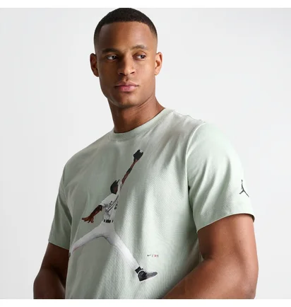 Футболка мужская Air Jordan Flight Mvp Baseball Graphic T-Shirt Green FN5990-005