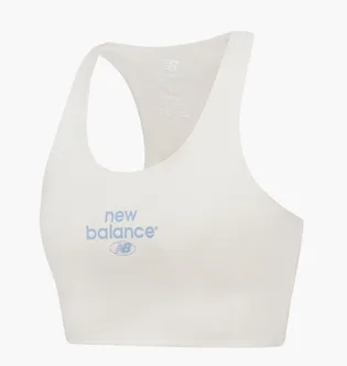 Топ жіночий New Balance Essentials Reimagined Bra White WB31500MBM