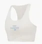 Топ женский New Balance Essentials Reimagined Bra White WB31500MBM