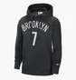 Худи мужское Nike Sweat Brooklyn Nets Essential Kevin Durant #7 Black DB1194-011