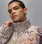 Куртка мужская Air Jordan Pg Puffer Beige/Multi HV0629-133