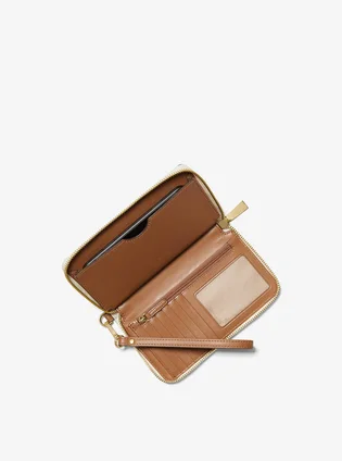 Кошелек женский Michael Kors Large Logo Beige 32F1GJ6E2B-VANILLA-18448