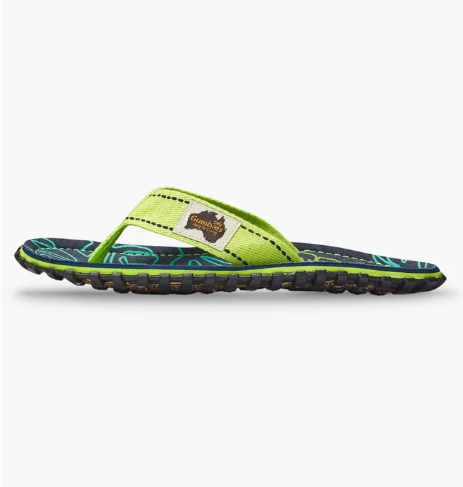 Сандалі чоловічі Gumbies Islander Flip-Flops Green GU-FFISL148