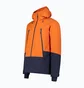 Куртка чоловіча CMP Fix Hood Twill Orange/Blue 34W2037-B595