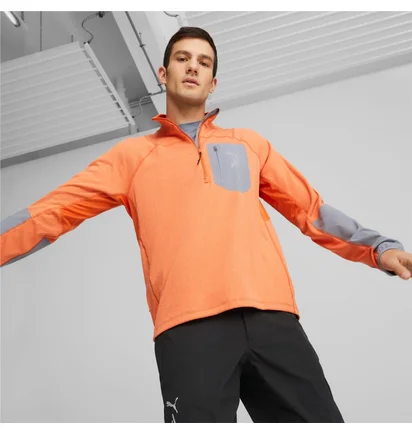 Олімпійка чоловіча Puma Seasons Raincell Orange 523245-94