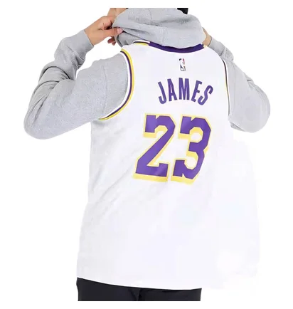 Майка чоловіча Nike Nba Los Angeles Lakers Lebron James Association Edition Swingman White CW3595-101