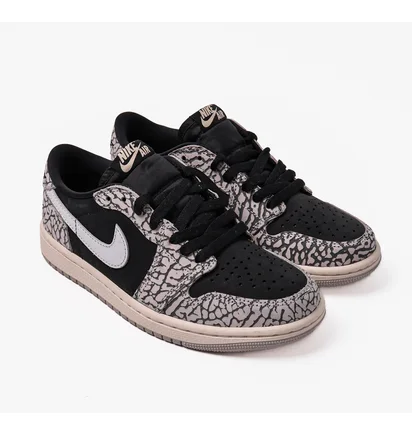 Кроссовки мужские Air Jordan Air 1 Low Og Shoes Grey/Black CZ0790-001
