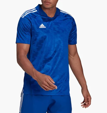Футболка чоловіча Adidas Condivo21 Jsy Blue Gf3357
