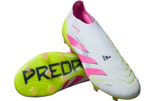 Бутсы унисекс Adidas Predator Elite Ll White/Pink ID3876