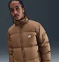 Пуховик чоловічий Nike Club Puffer Brown IB2975-235