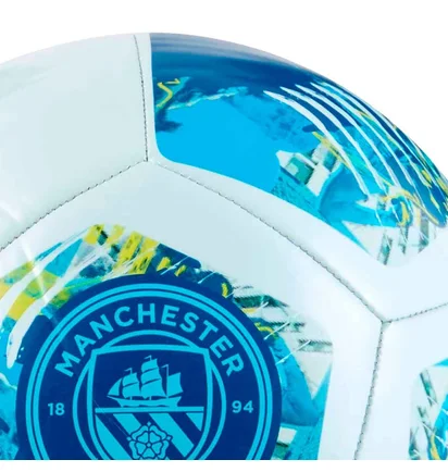 Футбольний м'яч Puma Mcfc Ftblnrgy Light Blue/Blue 084546-75