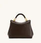 Сумка жіноча JW PEI Lucia Classic Top Handbag Brown BB2024BG108657JWP