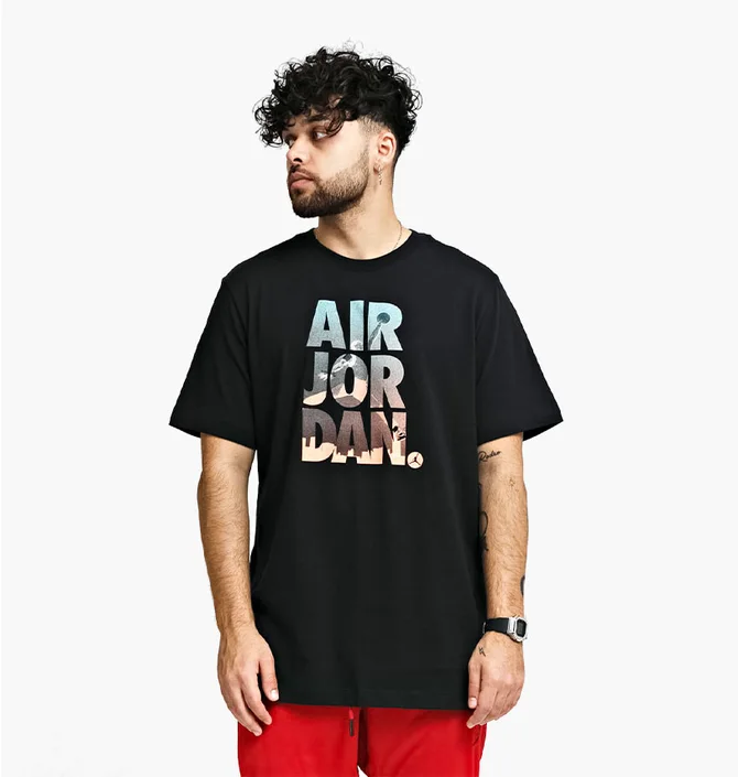 Футболка чоловіча Air Jordan M J Jmc Ss Gfx Crew Black DC9354-010