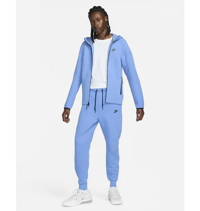 Толстовка мужская Nike Sportswear Tech Fleece Windrunner Full-Zip Hoodie Light Blue FB7921-450
