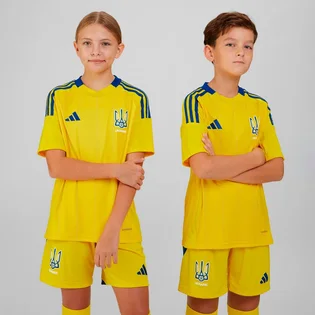 Футболка детская Adidas Ukraine 24 Kids Performance Yellow IP2189