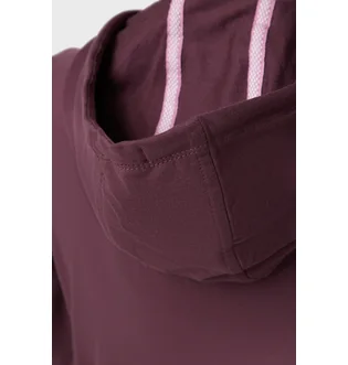 Толстовка жіноча CMP Jacket Fix Hood Bordo 32D8016-C904