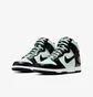 Кроссовки детские Nike Dunk High Se Gs Black/Green Dd1846-300