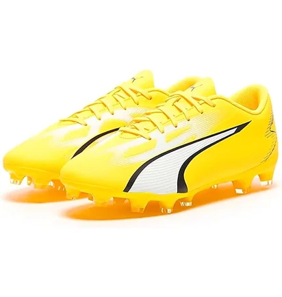 Бутсы детские Puma Ultra Play Fg/Ag Yellow 107530-04