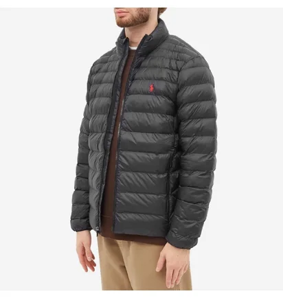Пуховик мужской Polo Ralph Lauren Recycled Lightweight Down Jacket Black 710810897012