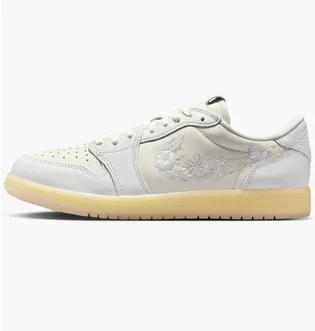Кросівки чоловічі Air Jordan 1 Retro Low Og Rabbit Floral Swoosh White IF4391-100