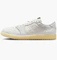 Кроссовки мужские Air Jordan 1 Retro Low Og Rabbit Floral Swoosh White IF4391-100