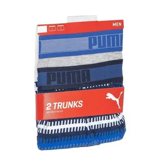 Труси чоловічі Puma Worldhood Stripe Trunk Blue/Grey (2 шт) 501004001-010