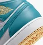 Кросівки чоловічі Air Jordan Air 1 Mid Shoes White/Light Blue DQ8426-400