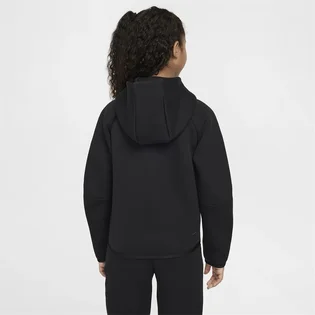 Толстовка детская Nike Sportswear Tech Fleece Girls Full-Zip Hoodie Black HV8695-010